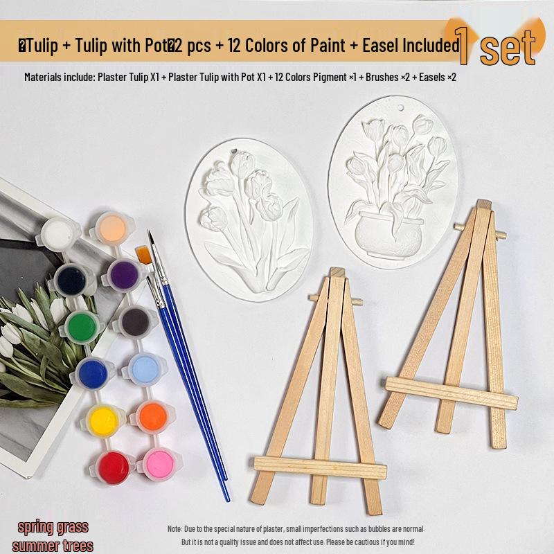Mini Plaster Doll DIY Coloring Kit – Handmade Creative Toy & Gift Ornament