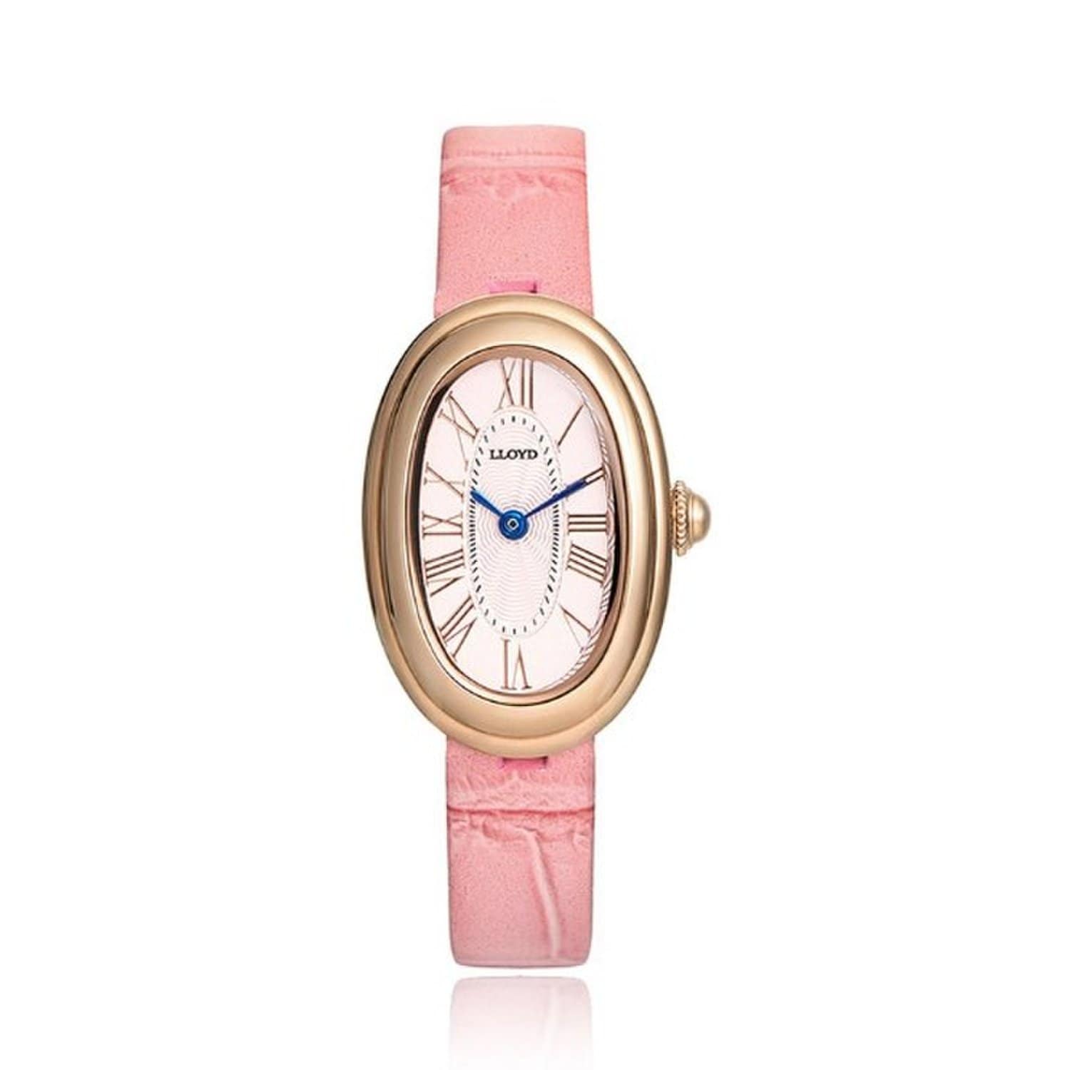 [LLOYD] Awesome Oval Watch – Blossom Pink LL2G25803XGP