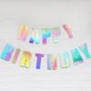 Happy Birthday Banner für die erste Party eines Babys Dekoration