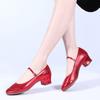 Women Tango Modern Dance Shoes Girls Salsa Latin Ballroom Dance Shoes Ladies 4cm Heel Soft Dancing Shoes Comfort Red Black Gold