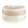 Embroidery Beanie Hat for Students Adult Muslims Foldable Casual Hat Handmade Embroidery Pray Keep Traditional Pray Hat