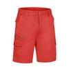 Men's Casual Color Outdoors Pocket Beach Work Trouser Cargo Shorts Pant