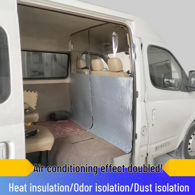 Air Conditioning Partition Curtain for Car Vans - Compatible with Wuling, Changan, Xiaokang, JAC, Jinbei, and Haise