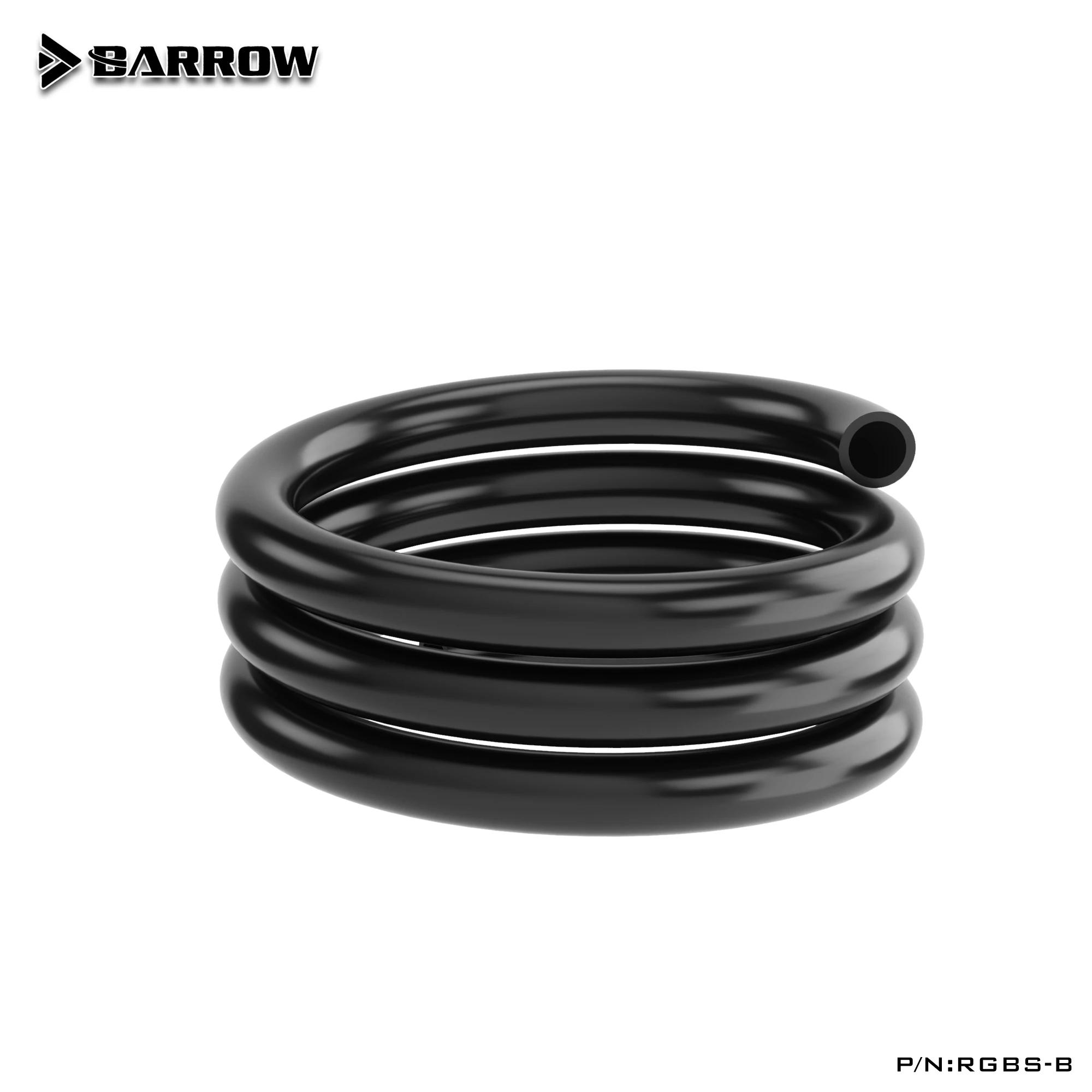 

BARROW Water Cooling Soft PVC Tube ID9.5mm+OD12.7mm/ID10mm+OD16mm/ID13mm+OD19mm Tubing Hose for PC Computer CPU Water Cooler Black-ID9.5-OD12.7mm