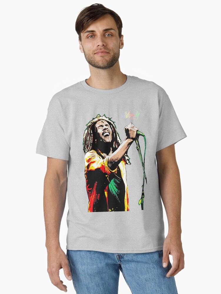 Bob Marley- Retro Style Classic T-Shirt