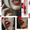Vampire Lip Glaze Halloween Skull Mirror Moisturizing Lip Oil Lip Gloss Liquid Lipstick