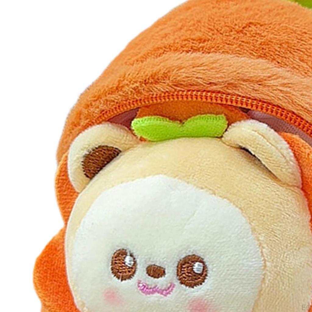 Fruit Doll Plush Keychain Kids Bag Pendant Birthday Gift Keyring Holder Soft Men Women Car