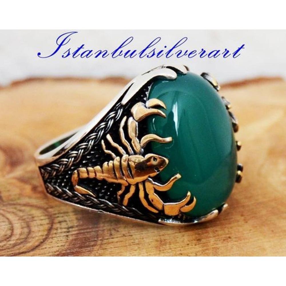 Вінтажний візерунок Чорне обличчя Циркон Кільце Ювелірне кільце Чоловіче