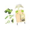 Kids Explorer Costume Set Halloween Party Cosplay Vest and Hat Backyard Role Play Props