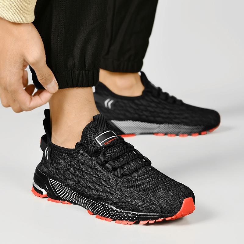 Fashion Men's High-quality Running Summer Platform Strap Training Mesh Outdoor Anti Slip Trend Casual Sneakers Running Shoes Hot Selling