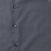 Russell Collection Mens Long Sleeve Poly-Cotton Easy Care Tailored Poplin Shirt