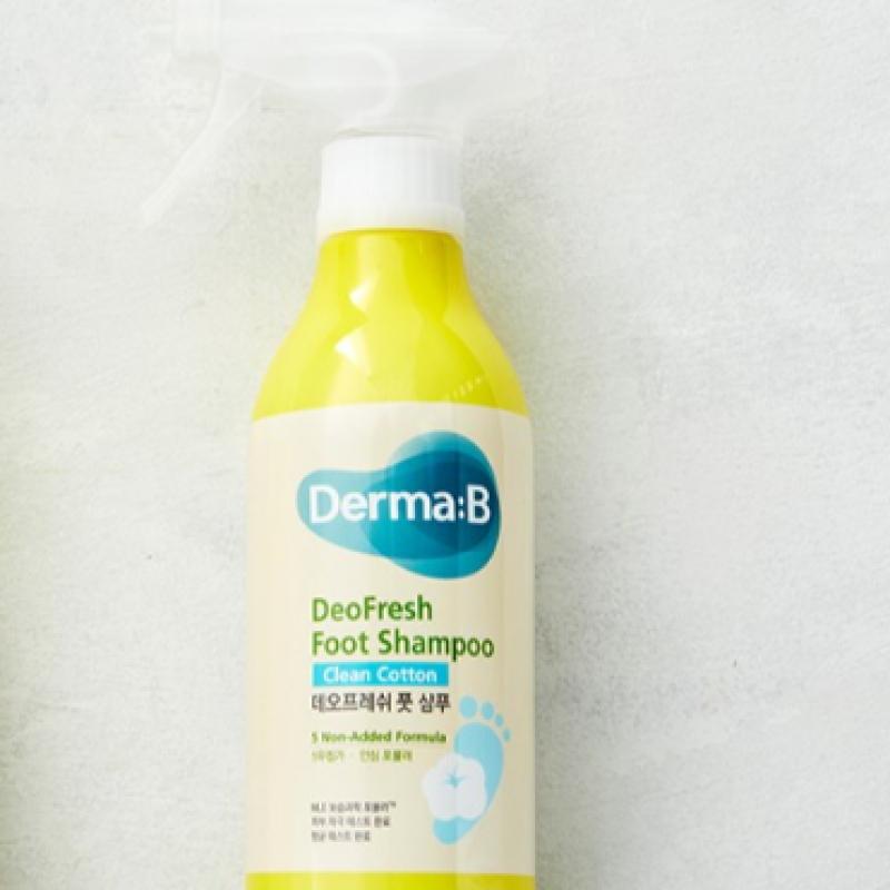 Derma B Deo Fresh Foot Shampoo Clean Cotton 400ml