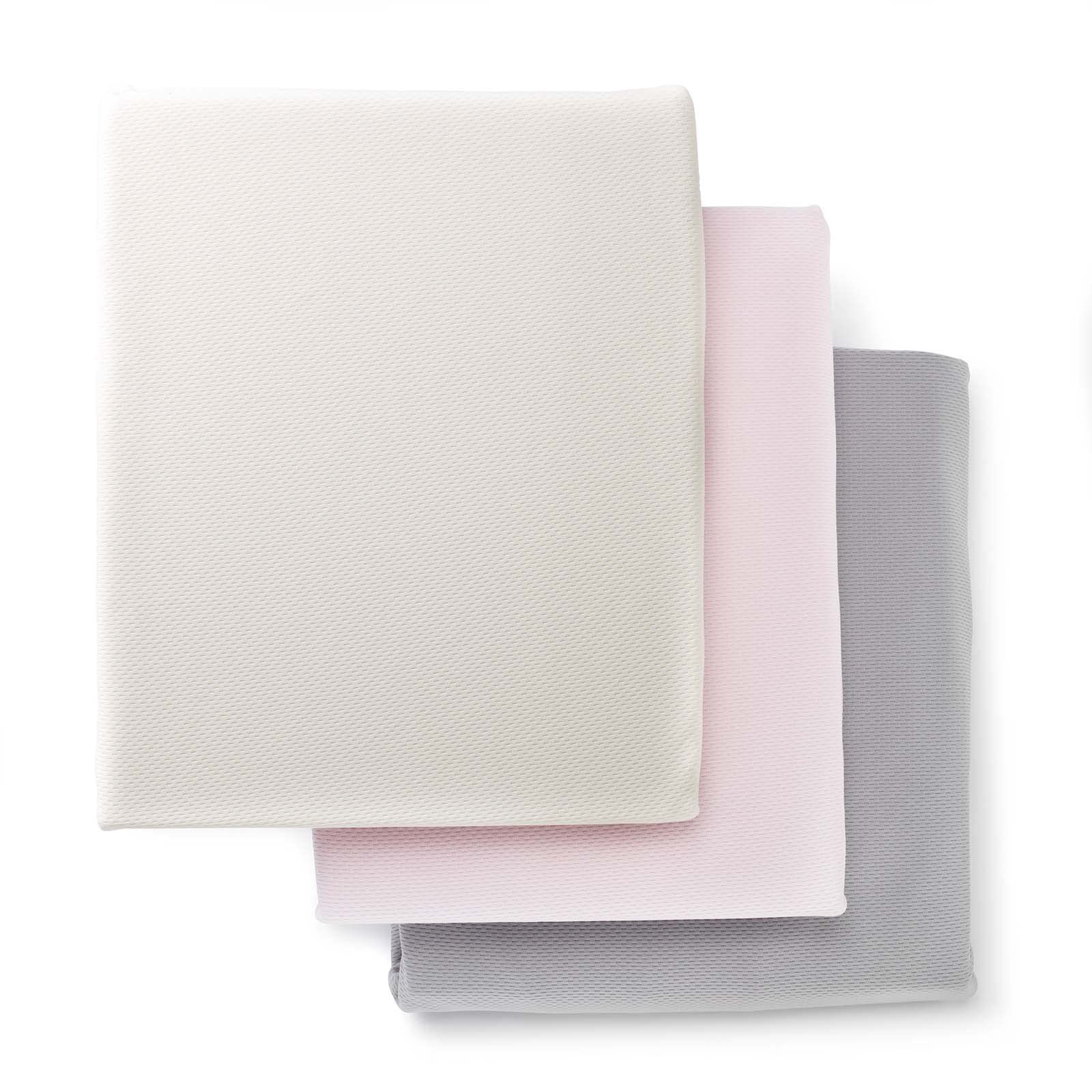 

Airweave Double Fitted Sheet Mattress Pad/Futon/Tri-fold Mattress Pink 8-223031-PK-1 Breathable, Absorbent, Stretchable Mesh Fabric, Gentle on the Ski