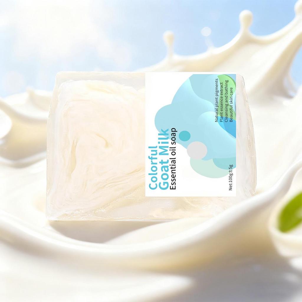 Cherry & Pomegranate Scented Deep Cleansing Facial & Body Soap with Goat Milk Honey & Lavender