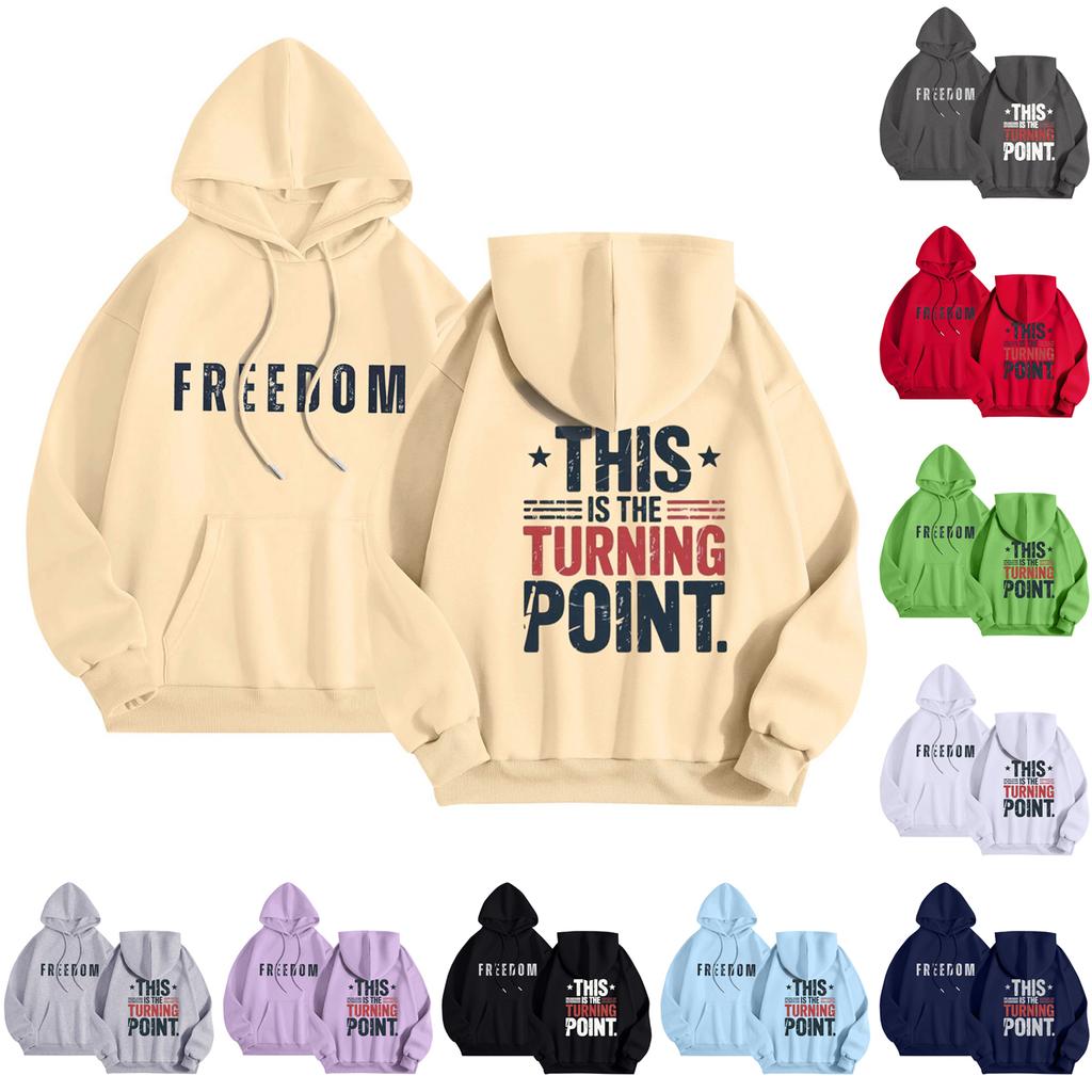 Womens Hoodies Fall Fashion Sweatshirts  Printed Casual Long Sleeve Loose Sweatshirt  Fall Hoodie Sweatshirt