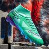 35-46 Men's High-top Football Shoes Long Spikes Sports Football Boots Large Size Kid's Football Boots