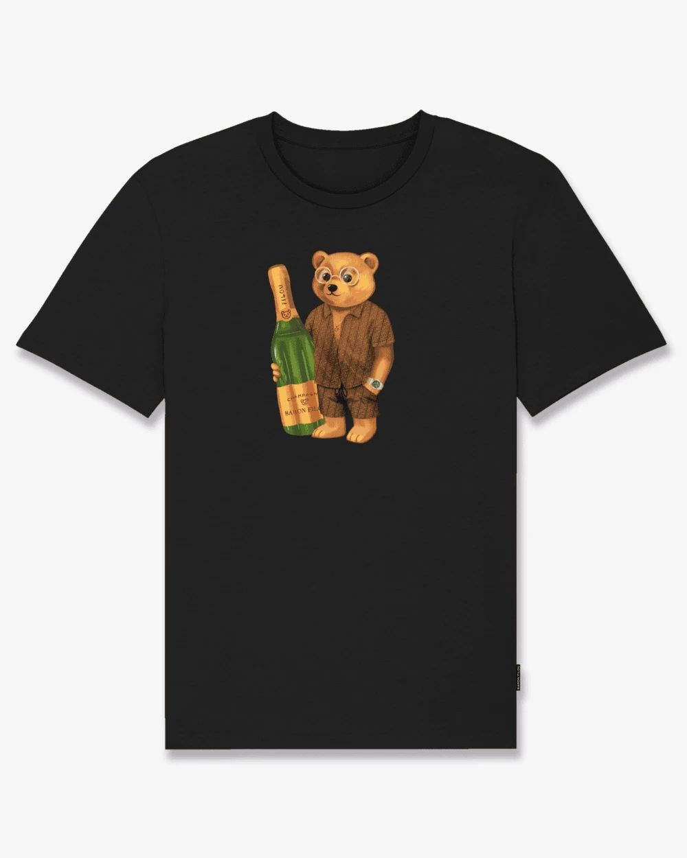 GUOYAN TOP Baron Filou Holland Heb Geld nodig voor Filou Heren T-shirt Print 100% Katoen Casual Sport Ronde Hals Korte Mouw Casual Street T-shirt 4XL