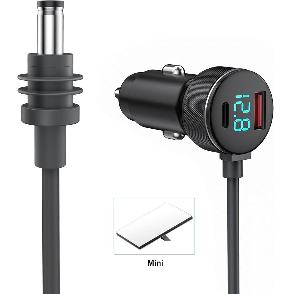 Mini DC To Type-C Waterproof Outdoor Power Cable with 5521 Plug