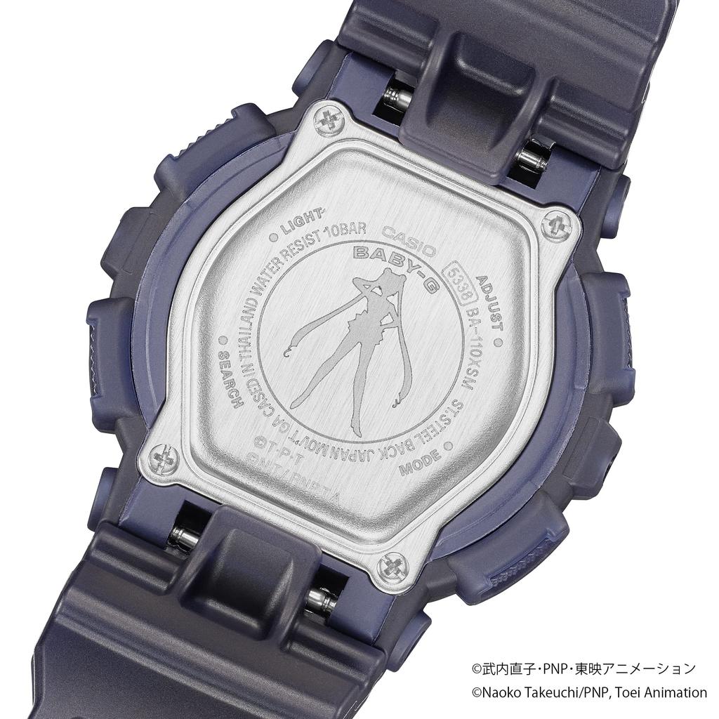 Watch Babygie Pretty Guardian Sailor Moon Collaboration Model Blue [Casio] [] BA-110XSM-2AJR