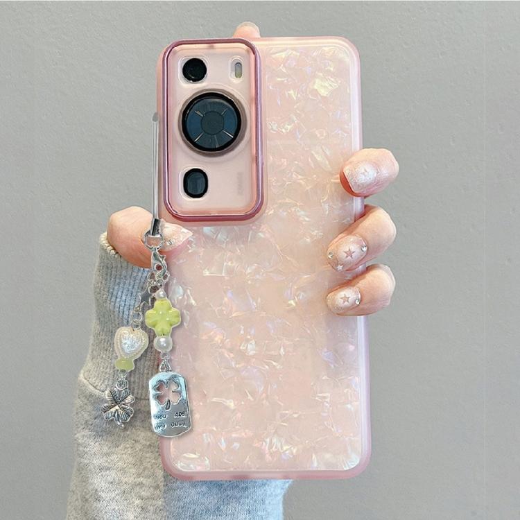 Bag Pendant Plant Phone Chain Four Leaf Grass Phone Charm Backpack Accessories Enhances Your Look with a Touch of Luck