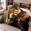 Child's Play Chucky Tiffany 3Pcs Bedding Set Duvet Cover With Two Pillowcases For Bedroom Home Decoration
