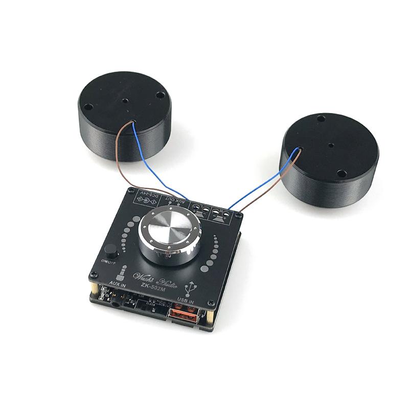 25W Resonance Vibration Speaker Bluetooth Stereo Audio Class D Power Amplifier Subwoofer DIY 2.0 HiFi Sound System