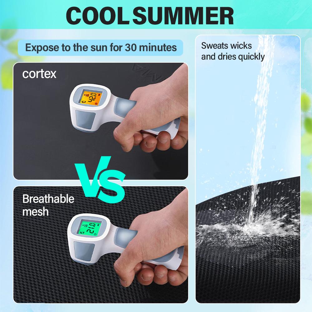 Motorcycle 3D Mesh Breathable Cushion Seat Cover Seat Protecting Air Pad Cover Net Cover Anti Slip Sunscreen Pad New