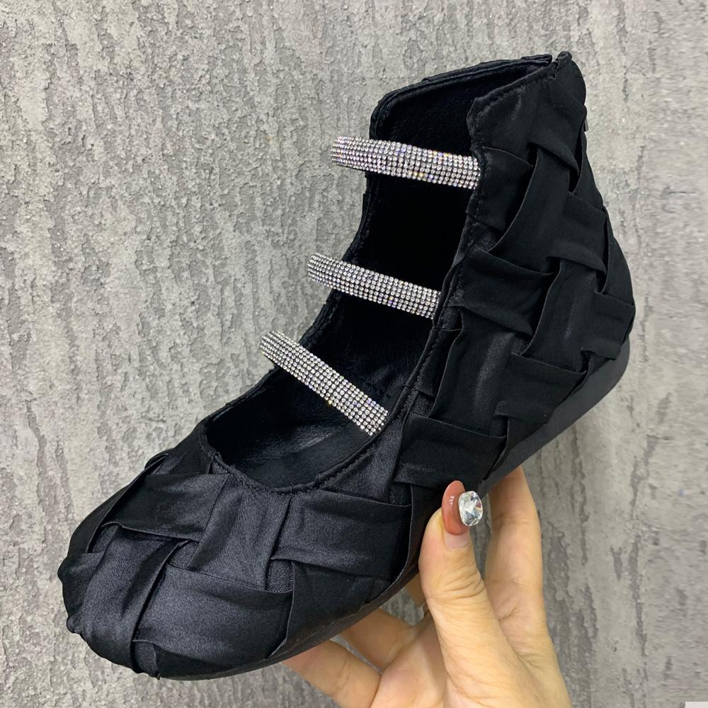 

Летняя женская обувь Балетки Сандалии Модная женская дизайнерская обувь 36 чёрный