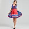 2025 Euro-American Beer Fest Women's Lace Maid Dress Set, Color Block, Plus Size Skirt