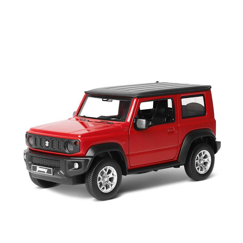 AAGM1 1:26 Suzuki JIMNY 2018 SUV Alloy Car Toy Car Metal Collection Model Car Sound and Light Toys For Children