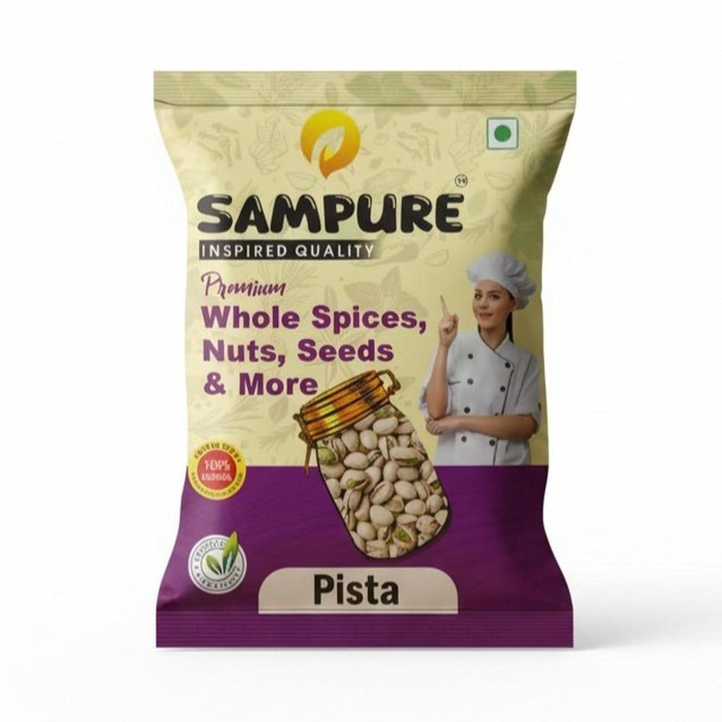 Sampure Premium Whole Pistachio (Pista) 100g