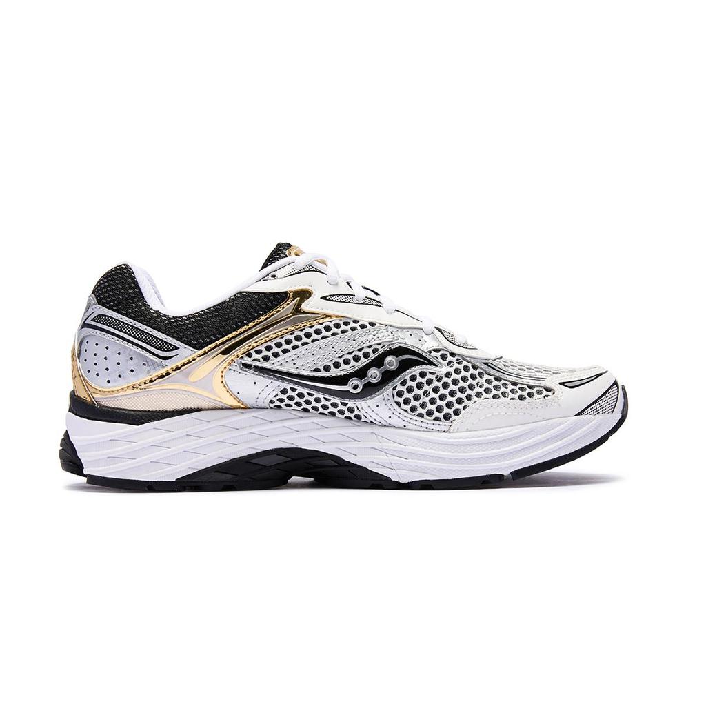 SAUCONY ProGrid Omni 9 Silver/Gold Unisex Retro Running Shoes S70739-9