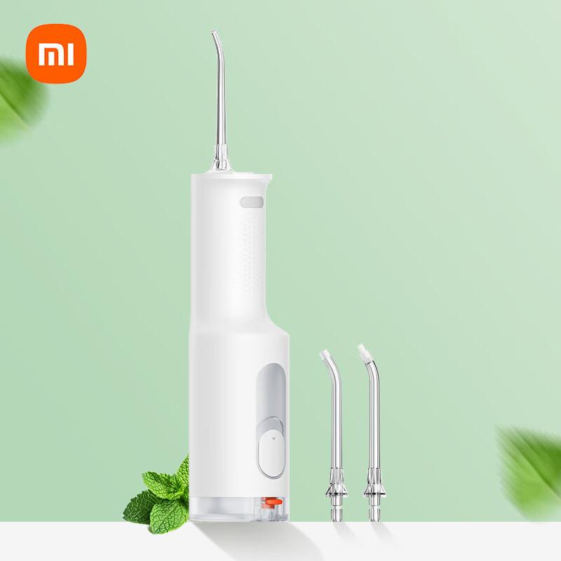 Xiaomi Vertical Water Flosser, F300 White, Innovative Scattered Pulse, 4 Modes Dental Irrigator, USB