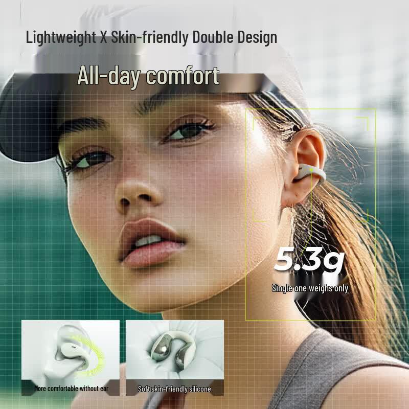 Lansdon AirSoul Wireless Open-Ear Bluetooth Earbuds