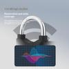 New Built-In Movement Sensor Security 110Db Siren Alarm Lock Universal Anti-Theft Padlock For Bicycle Motorcycle Door Gate