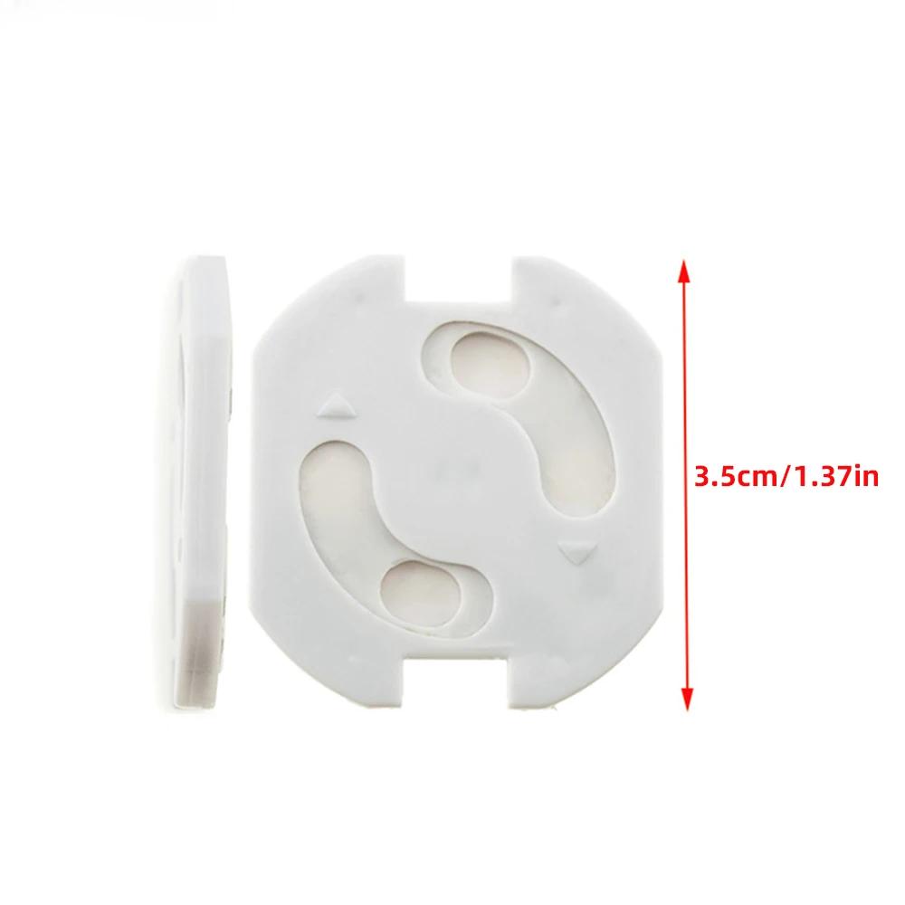10/1Pcs EU Power Socket Covers Anti Electric Shock Cover Child Safety Guard Protection Socket Plugs Protector Switch Dust Covers