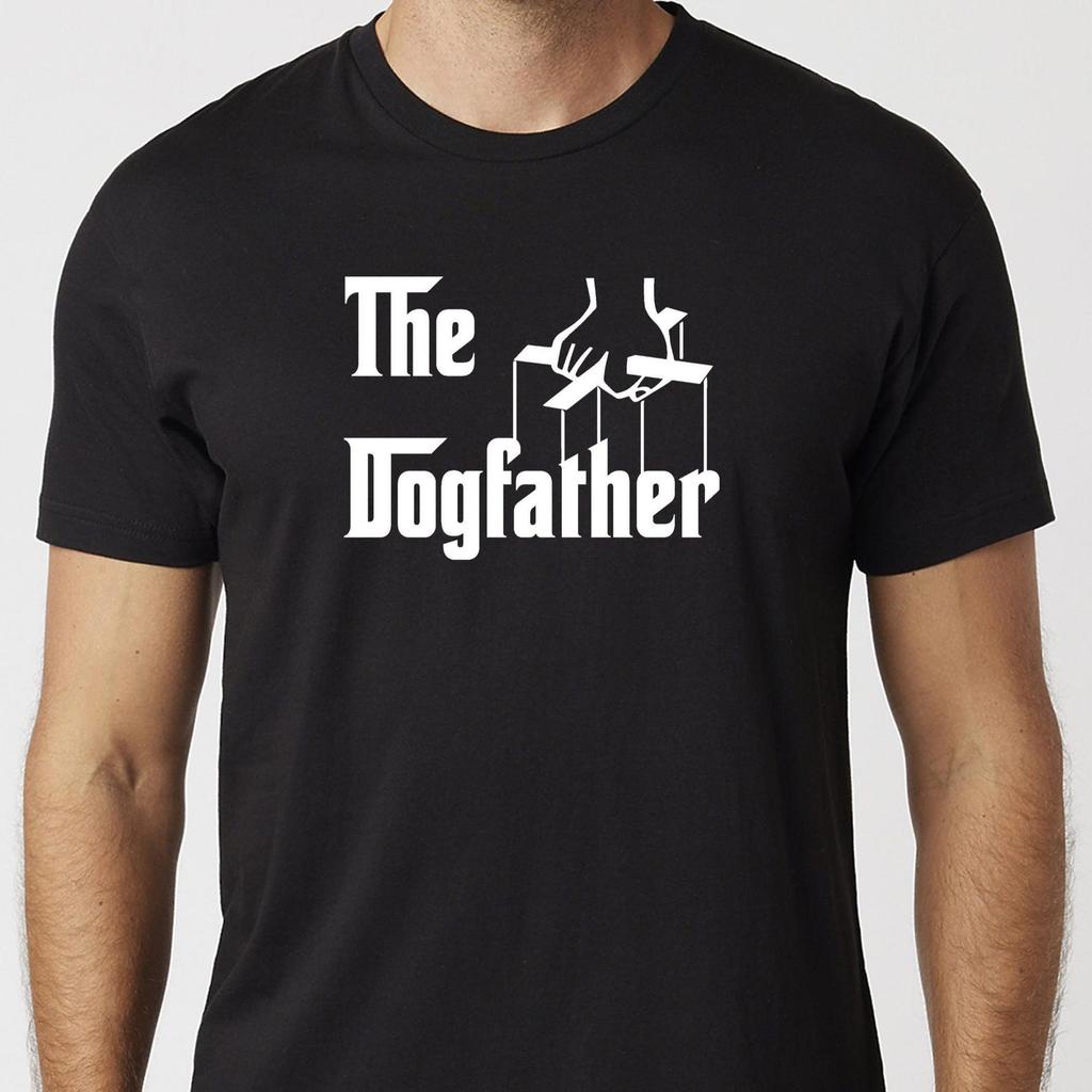 The Dogfather T-Shirt Black or White Unisex Uneek T-Shirt Gift Novelty Tee Shirt