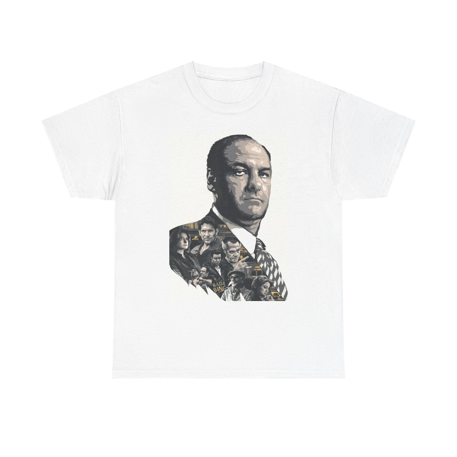 Tony Soprano Graphic T Shirt Vintage Retro TV Unisex Heavy Cotton The Sopranos XXXXL