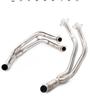 MT07 MT09 FZ07 FZ09 XSR900 Motorcycle Exhaust Pipe for Full/Front Section Modification