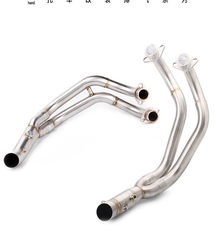 MT07 MT09 FZ07 FZ09 XSR900 Motorcycle Exhaust Pipe for Full/Front Section Modification