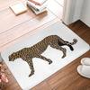 Leopard Print Doormat Kitchen Entrance Home Floor Mat Non-slip Carpet Rug for Bathroom Footpad Mats