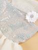 Dog Dress Girl Dog Sleeveless  Clothes  Sequin Pet Apparel Doggie Tutu with Tulle Cat Clothing Puppy Dresses Doggy Costume