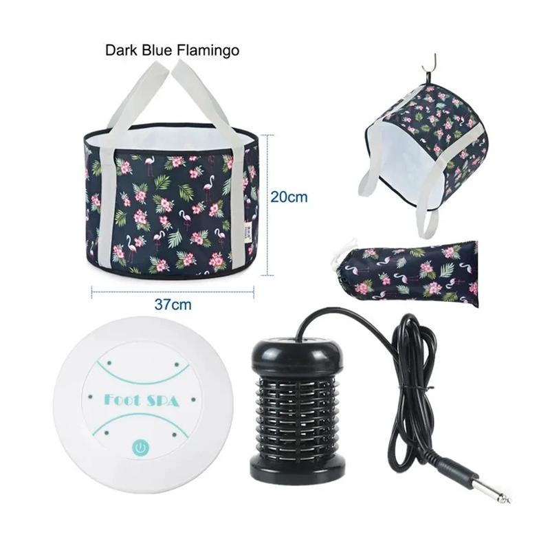 Foot Hydrotherapy Machine Dual Ion Detoxification Device Cleanse Massage Care Arrays Aqua Improve Foot Fatigue Muscles Tension
