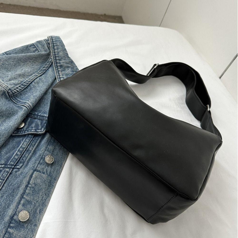 PU Leather Shoulder Bag Women Portable Ladies Tote Bag Fashion Casual Crossbody Bag  Girl