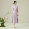 Elegant New Chinese Style Jacquard Cheongsam Dress
