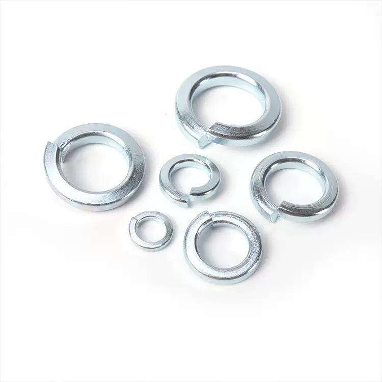 DIN127B Galvanized Steel Spring Washer: M4-M39 Sizes Available