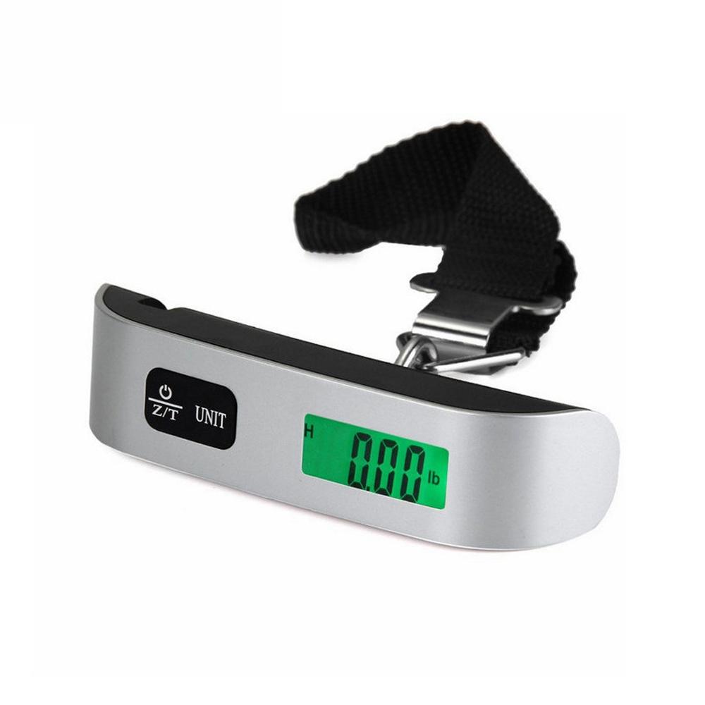 50KG/10g Cântar Digital Portabil pentru Bagaje, Afișaj LCD, Cântar Electronic de Buzunar, Balanță, Valiză, Călătorie, Bagaje, Instrument de Măsurare a Greutății