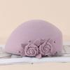 New Beret Foreign Style Popular Fashion Autumn and Winter Women French Elegant Styling Woolen Hat Gift Hat