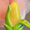 Brooch Mini Corn Design Decorative Pin Translucent Glaze Vivid Color Dress Badge Cardigans Suits Shirts T-Shirts Scarf Bag Clip