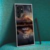 Nordic Norse Capa Phone Case For Samsung S26 Ultra S25 Edge Galaxy S23 S21 S20 S24 FE S22 S10 Plus Cover Clear TPU Shell Coque w